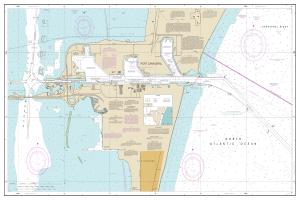 thumbnail for chart Port Canaveral;Canaveral Barge Canal Extension,