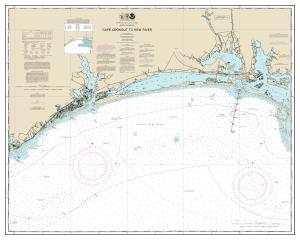 thumbnail for chart Cape Lookout to New River,
