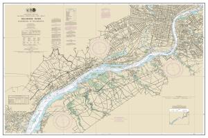 thumbnail for chart Delaware River Wilmington to Philadelphia,