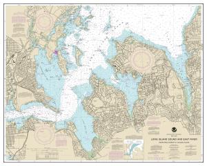 thumbnail for chart Long Island Sound and East River Hempstead Harbor to Tallman Island,