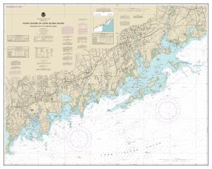 thumbnail for chart North Shore of Long Island Sound Sherwood Point to Stamford Harbor,