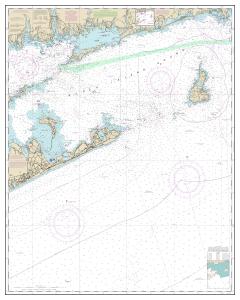 thumbnail for chart Block Island Sound and Approaches
