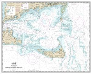 thumbnail for chart Nantucket Sound and Approaches,