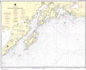 thumbnail for chart Cape St. Elias to Shumagin Islands;Semidi Islands