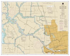 thumbnail for chart San Joaquin River Stockton Deep Water Channel Medford Island to Stockton,