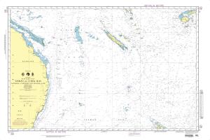 thumbnail for chart Tasman and Coral Seas-Australia to Northern New Zealand and