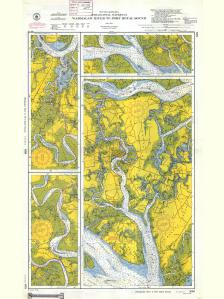 thumbnail for chart SC,1945,Intracoastal Wterway