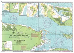 thumbnail for chart San Juan to Isla de Vieques and Isla de Culebra