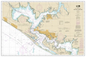 thumbnail for chart Intracoastal Waterway East Bay to West Bay