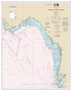 thumbnail for chart Tampa Bay to Cape San Blas (Oil and Gas Leasing Areas),