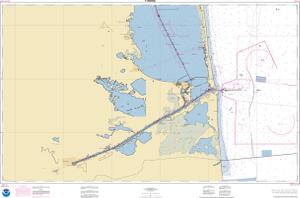 thumbnail for chart Intracoastal Waterway Stover Point to Port Brownsville