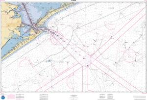 thumbnail for chart Approaches to Galveston Bay