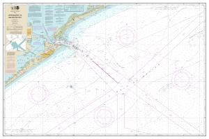 thumbnail for chart Approaches to Galveston Bay,