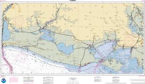 thumbnail for chart Intracoastal Waterway New Orleans to Calcasieu River West Section