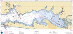 thumbnail for chart Intracoastal Waterway West Bay to Santa Rosa Sound