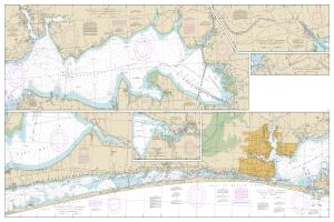 thumbnail for chart Intracoastal Waterway West Bay to Santa Rosa Sound,