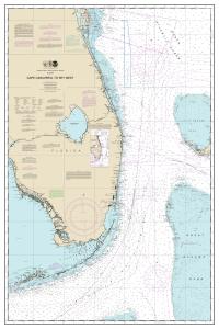 thumbnail for chart Cape Canaveral to Key West,