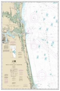 thumbnail for chart Amelia Island to St. Augustine,