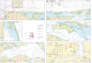 thumbnail for chart Cape Henry to Pamlico Sound, Including Albemarle Sd.; Rudee Heights