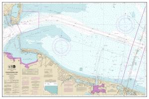 thumbnail for chart Chesapeake Bay Thimble Shoal Channel,