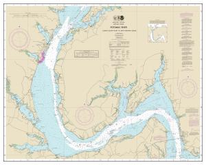 thumbnail for chart Potomac River Lower Cedar Point to Mattawoman Creek,