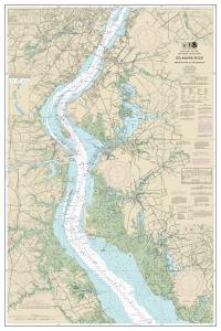 thumbnail for chart Delaware River Smyrna River to Wilmington,
