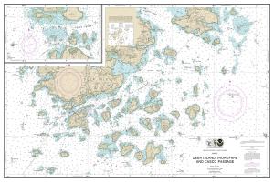 thumbnail for chart Deer Island Thorofare and Casco Passage,