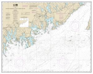 thumbnail for chart Quoddy Narrows to Petit Manan lsland,
