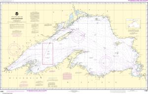 Nautical Charts Online - NOAA Nautical Chart 14961, Lake Superior ...