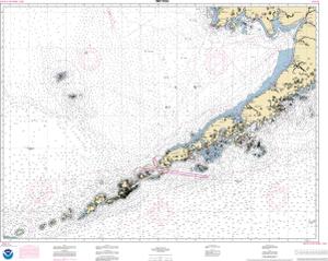 thumbnail for chart Alaska Peninsula and Aleutian Islands to Seguam Pass