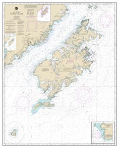 thumbnail for chart Kodiak Island;Southwest Anchorage, Chirikof Island,