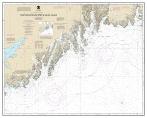 thumbnail for chart Point Elrington to East Chugach Island,