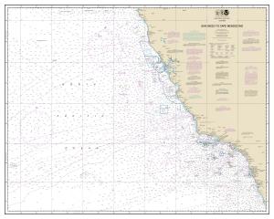 thumbnail for chart San Diego to Cape Mendocino,