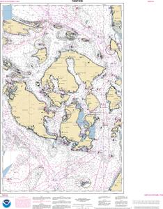 thumbnail for chart Kasaan Bay, Clarence Strait;Hollis Anchorage