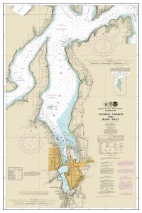 thumbnail for chart Olympia Harbor and Budd Inlet,