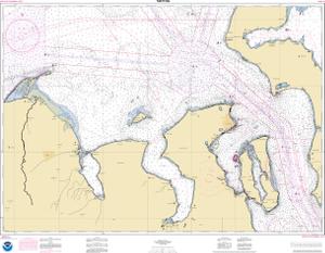 thumbnail for chart Approaches to Admiralty Inlet Dungeness to Oak Bay