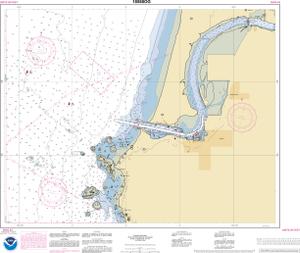 thumbnail for chart Coquille River Entrance