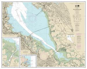 thumbnail for chart San Francisco Bay-southern part;Redwood Creek.;Oyster Point,