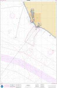 thumbnail for chart Port Hueneme And Approaches;Port Hueneme