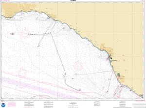 thumbnail for chart Port Hueneme to Santa Barbara;Santa Barbara