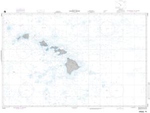 thumbnail for chart Hawaiian Islands (OMEGA-BATHYMETRIC CHART)