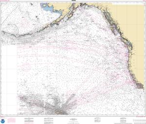 thumbnail for chart North America West Coast San Diego to Aleutian Islands and Hawai‘ian Islands