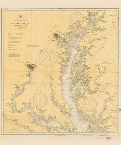 thumbnail for chart VI,1933,Chesapeake Bay Northern Part