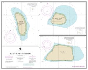 thumbnail for chart Islands in the Pacific Ocean-Jarvis, Bake and Howland Islands,