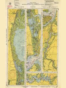 thumbnail for chart SC,1952,McClellanville To Wadmalaw River