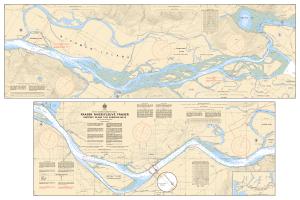 thumbnail for chart Fraser River/Fleuve Fraser, Crescent Island to/à Harrison Mills