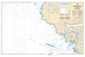 thumbnail for chart Approaches to/Approches à Seymour Inlet and/et Belize Inlet