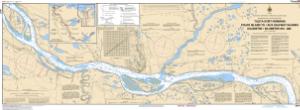 thumbnail for chart Tulita (Fort Norman), Police Island to/aux Halfway Islands Kilometre 810 / kilometre 860