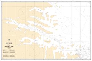 thumbnail for chart Cape Hooper to/à Arguyartu Point Including/y compris Ekalugad Fiord