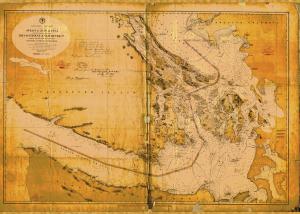 thumbnail for chart WA,1874,Strait of Juan De Fuca 